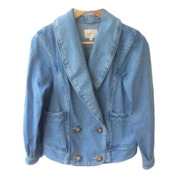 Sezane Kurt Jacket Bleu Denim Clair - Size 38 - Picture 3 of 4